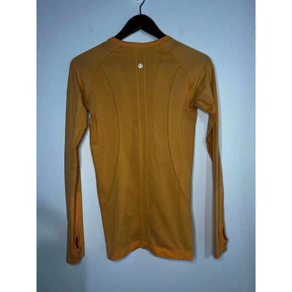 Bright Orange Lululemon Swiftly Tech Size 6 - Picture 6 of 7